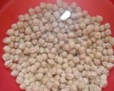 A picture of step 1 of Boiled Channy(ChickPeas).