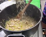Foto del paso 3 de la receta: Risotto de pollo y champignons 🍗 🍄