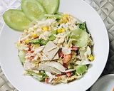 Hình bước làm 4 của món Salad rau củ