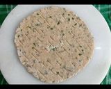 A picture of step 2 of Pyaaz ki Roti.