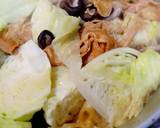 กะหล่ำปลีตุ๋นเห็ดหอมเจ วิธีทำสูตร 3 รูป