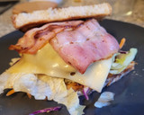 Foto del paso 9 de la receta: Bocata de Hamburguesa, Bacon y Queso