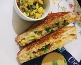 कॉर्न सैंडविच (Corn Sandwich recipe in Hindi) रेसिपी चरण 3 फोटो
