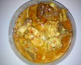 A picture of step 5 of Chicken pepper soup.