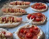 Rozslisztes minipizza, papucs vagy pizzatészta recept fázis 2 fotója