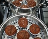Foto langkah ke 6 dari resep Bolu Kukus Coklat (Egless no Mixer).