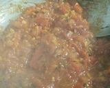 A picture of step 6 of Tomatoes and garlic ki khatti Methi chutney lajawab.