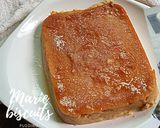 A picture of step 9 of Marie biscuits pudding.