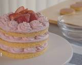Strawberry Naked Cake / Strawberry ShortcakeRecipe recipe step 16 photo