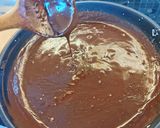 Sütés nélküli cukormentes csokis sajttorta recept fázis 2 fotója