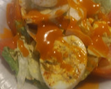 A picture of step 8 of Deviled Eggs in a Salad.