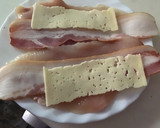 Foto del paso 3 de la receta: Filetes de pollo rellenos de queso y bacon en salsa de champiñón