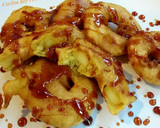 Foto del paso 7 de la receta: Tempura de manzana y caramelo crocante