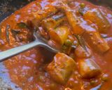 Gambar langkah 8 resipi Gulai Ikan Kacang dengan Terung Pipit.