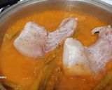 Foto del paso 5 de la receta Cogotes de merluza con salsa de manzana, sidra y trigueros