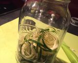 A picture of step 4 of Low Carb Zucchini Noodles and Spaghetti Sauce.