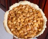 Hình bước làm 5 của món Bánh táo (apple pie) bằng nckd