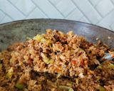 Gambar langkah 10 resipi Nasi goreng ikan sardin.