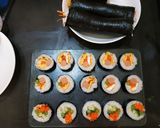 Hình bước làm 3 của món Kimpap