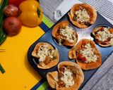A picture of step 13 of Baked garden wonton cups.