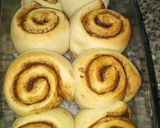 A picture of step 3 of Cinnamon rolls.