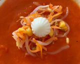 Foto del paso 2 de la receta: Puré de pimientos del piquillo con calabacín, para una persona!!🌶🌶