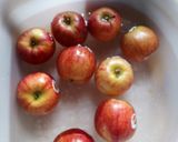 A picture of step 1 of Apple juice for a child with celebral palsy #charity recipe.