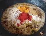 A picture of step 7 of Hyderabadi Baghare Baingan.