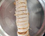 A picture of step 4 of Rice pinwheel.