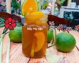 Hình bước làm 4 của món Trà đào cam sả