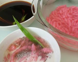 Es Dawet Pink(Cendol Beras) - Step 4