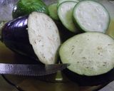 Foto del paso 1 de la receta: Lasaña de berenjena y zapallito, vegetariana