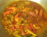 কুমড়ো দিয়ে চিংড়ি মাছের ঝাল (Kumro Diye Chingri macher Jhal recipe in Bengali) রেসিপি ধাপ - 7 ছবি