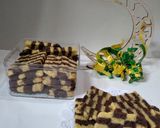 Foto langkah ke 8 dari resep Zebra Cookies.