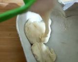 A picture of step 6 of Valentine's special Vanilla-Chocolate Duo Cake (eggless) #heart.
