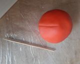 A picture of step 13 of Halloween themed Chocolate cake (pops).
