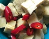 A picture of step 3 of Sweet potato salad.