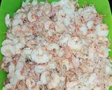 Foto langkah ke 1 dari resep Gulai Udang Telur Puyuh.