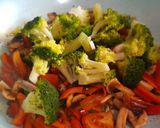 Foto del paso 8 de la receta: Verduras salteadas con shoyu y kion