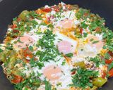 Türkisches Frühstück "Menemen" Rezeptschritt 4 Foto