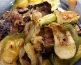 Foto del paso 1 de la receta: Lasagna de verduras 💯Zucchini, 🥕Zapallito,🎃 y 🍆 🙌🏻