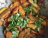 A picture of step 5 of Spicy carrot and potato vegetable.