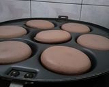 Foto langkah ke 3 dari resep Sourdough Chocolate Pancake (sourdough discard).