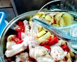 Pas rețetă Aripioare (pulpe, piept, ce vreți) cu legume 4 fotografie