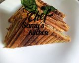 A picture of step 4 of Egg and sardine sandwich.