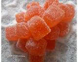 Orange Jelly Mithai (Jelly Candy with Fresh Orange juice) recipe step 6 photo