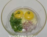 A picture of step 4 of Egg Lachha Paratha.