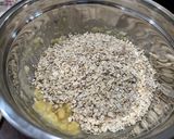 A picture of step 2 of Banana Oatmeal Chocolate Chip Cookies.