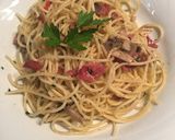 Foto langkah ke 7 dari resep Spaghetti aglio olio ala rumahan.
