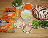 A picture of step 1 of Ramen Noodles with Vegetables, Jon Style.